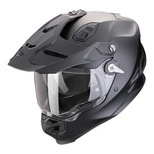 Enduro-Helm Scorpion ADF-9000 Air Feat Solid mattschwarz