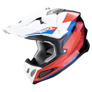 Scorpion VX-22 Air BETA Motocrosshelm schwarz-rot-weiß