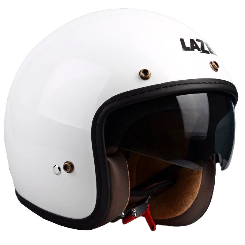 Offener Motorradhelm Lazer Mambo Evo Z-Line weiß glänzend