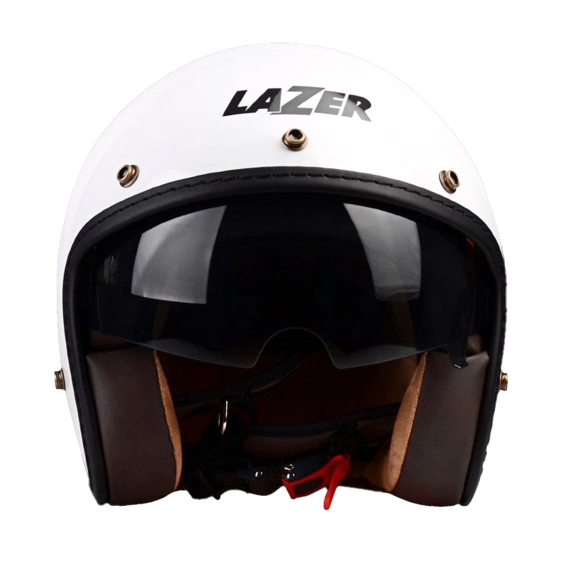 Offener Motorradhelm Lazer Mambo Evo Z-Line weiß glänzend