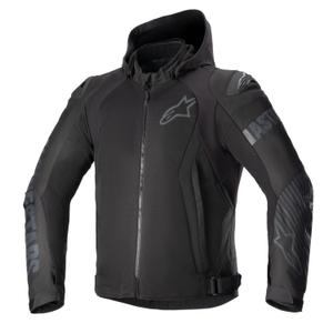 Alpinestars Zaca Air Wasserdichte Motorradjacke schwarz-schwarz