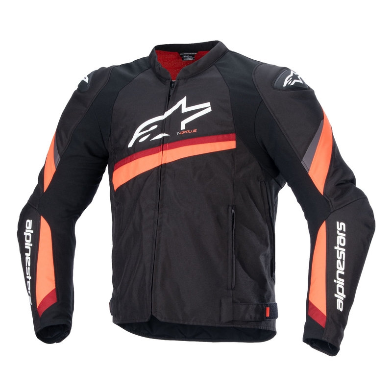 Alpinestars T-GP PLUS R 4 Motorradjacke Schwarz-Fluorot
