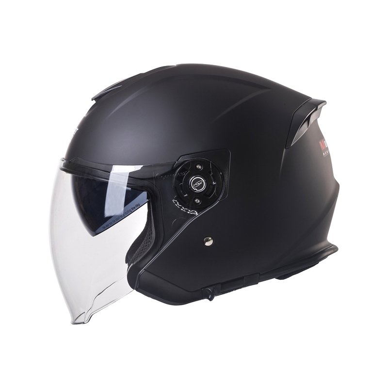 Offener Motorradhelm Street Racer SR 01 MotoZem Performance schwarz - II. Qualität