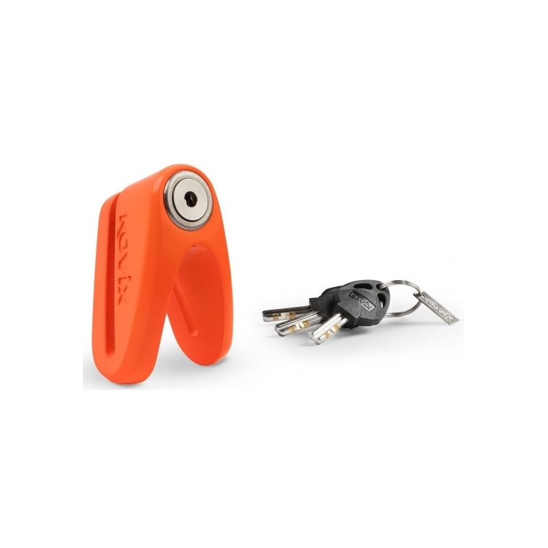 Scheibenbremsschloss KOVIX KVZ2 orange