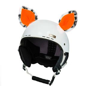 Helmohren Katze neonorange