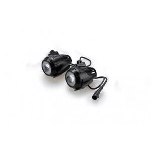 Zusatzscheinwerfer PUIG BEAM 3.0 21786N schwarz set with accessories, homologated