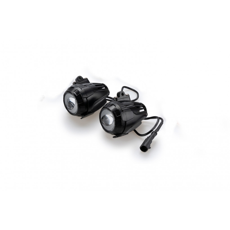 Zusatzscheinwerfer PUIG BEAM 3.0 schwarz set with accessories, homologated