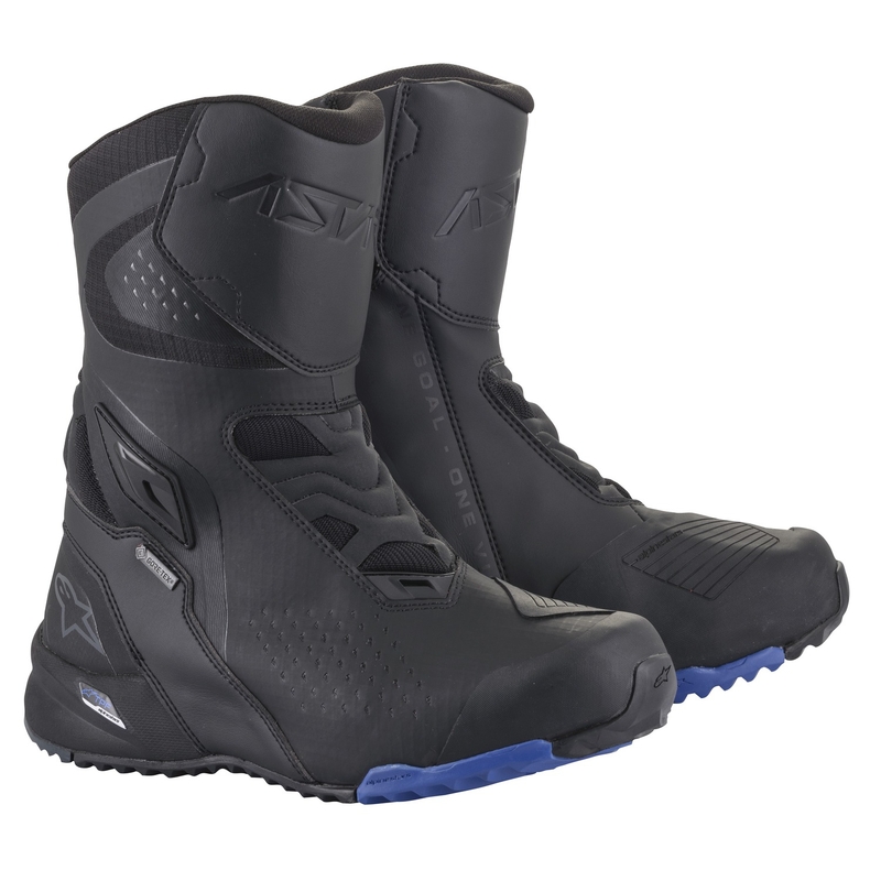 Alpinestars RT-8 GORE-TEX Motorradstiefel schwarz-blau