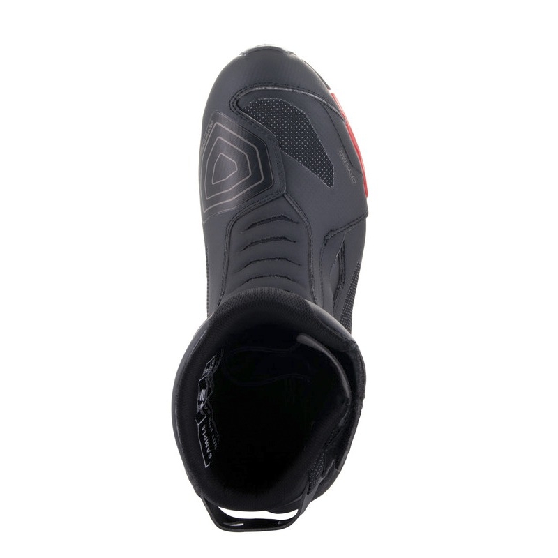 Alpinestars RT-7 DRYSTAR Motorradstiefel schwarz-rot