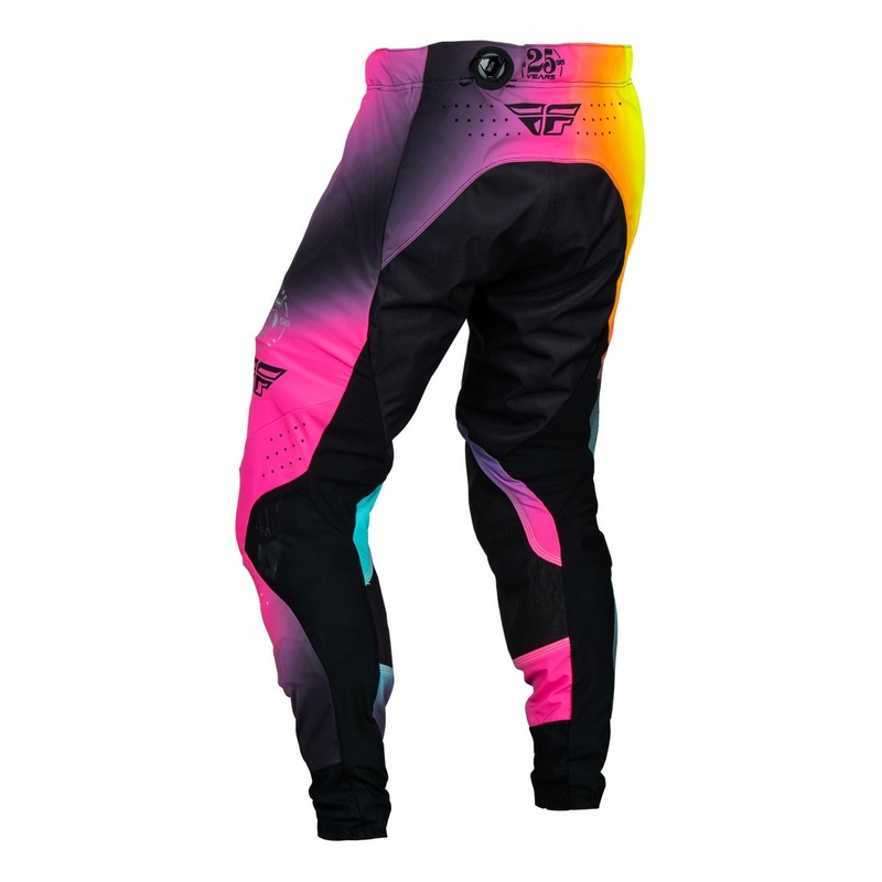 Motocrosshose FLY Racing Lite Le Legacy rosa-blau-schwarz
