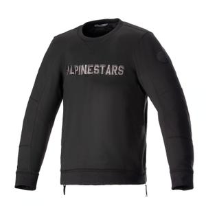 Alpinestars Legit Crew Fleece Motorradjacke schwarz-grau