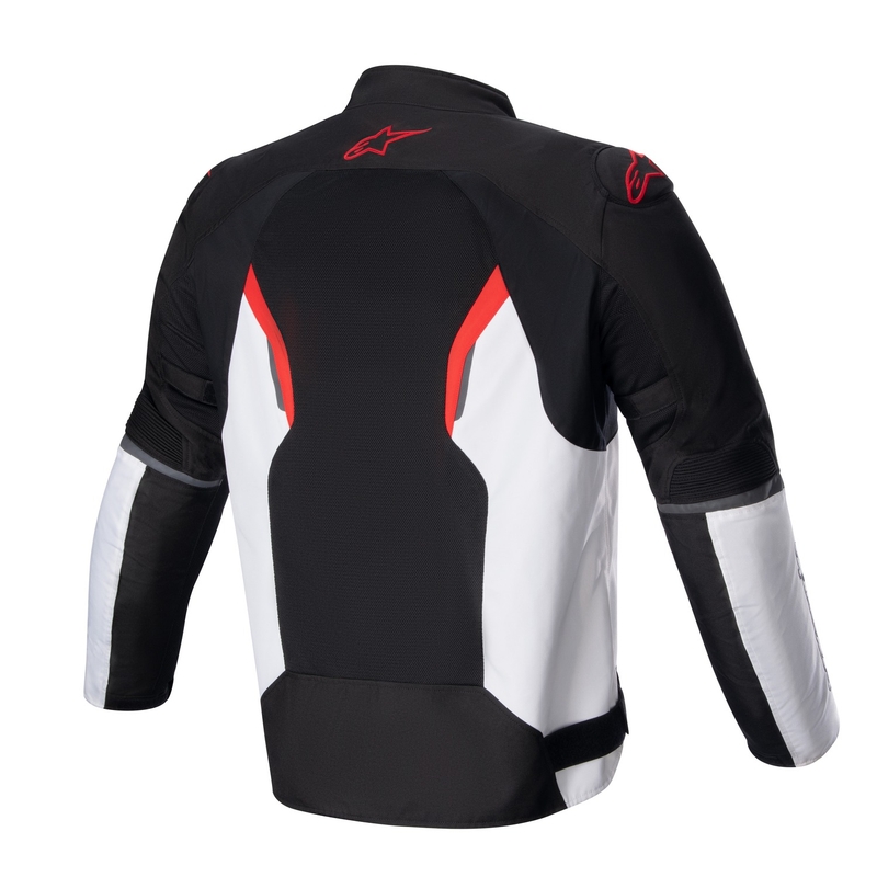 Motorradjacke Alpinestars AST AIR TECH-AIR 5 kompatibel schwarz-weiß-fluorot