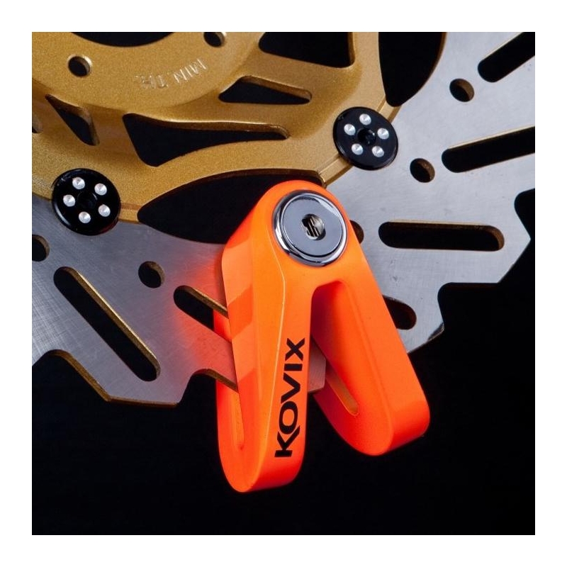Scheibenbremsschloss KOVIX KV1 orange
