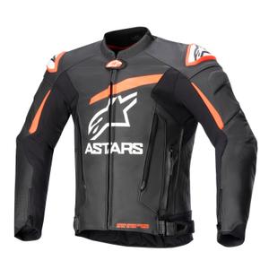 Alpinestars GP PLUS 4 Motorradjacke Schwarz-Fluorot-Weiß