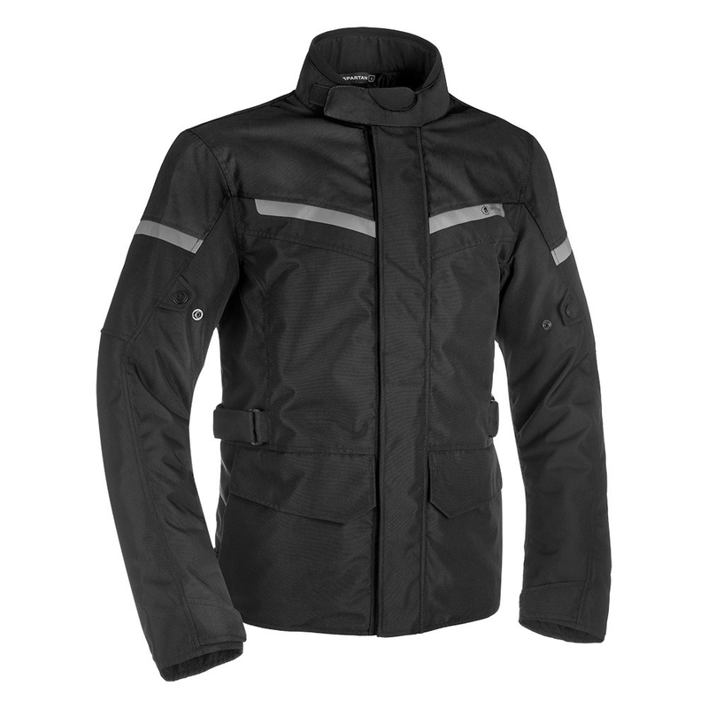 Oxford Spartan Long WP Motorradjacke schwarz