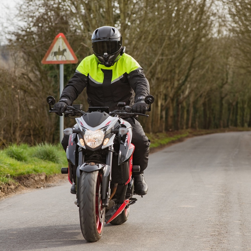 Oxford Spartan Long WP Motorradjacke schwarz
