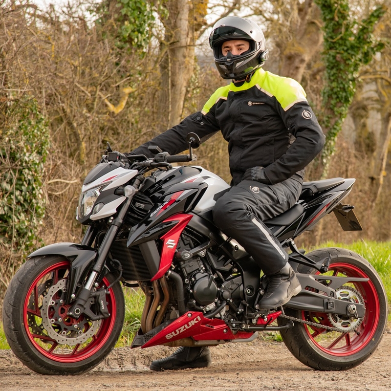 Oxford Spartan WP Motorradhose Schwarz