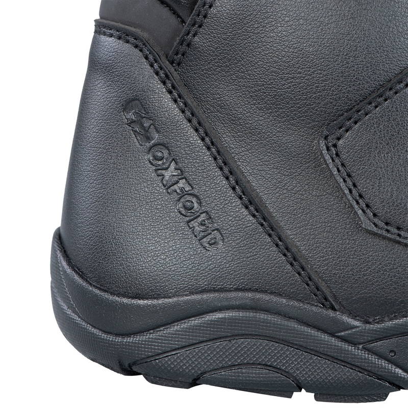 Oxford Spartan WP Motorradstiefel Schwarz