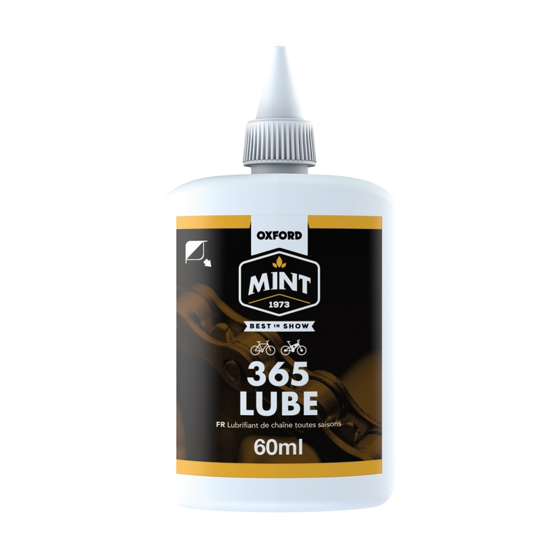 Schmiermittel für Fahrradketten für Trockenheit und Regen MINT Handpackung 60 ml