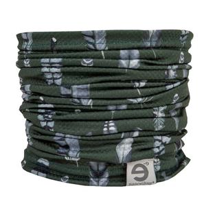 Multifunktionales Nackenband nanosilver® Feather khaki-grau