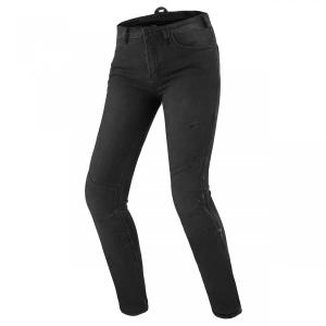 Damen-Motorradjeans Shima Metro in Schwarz