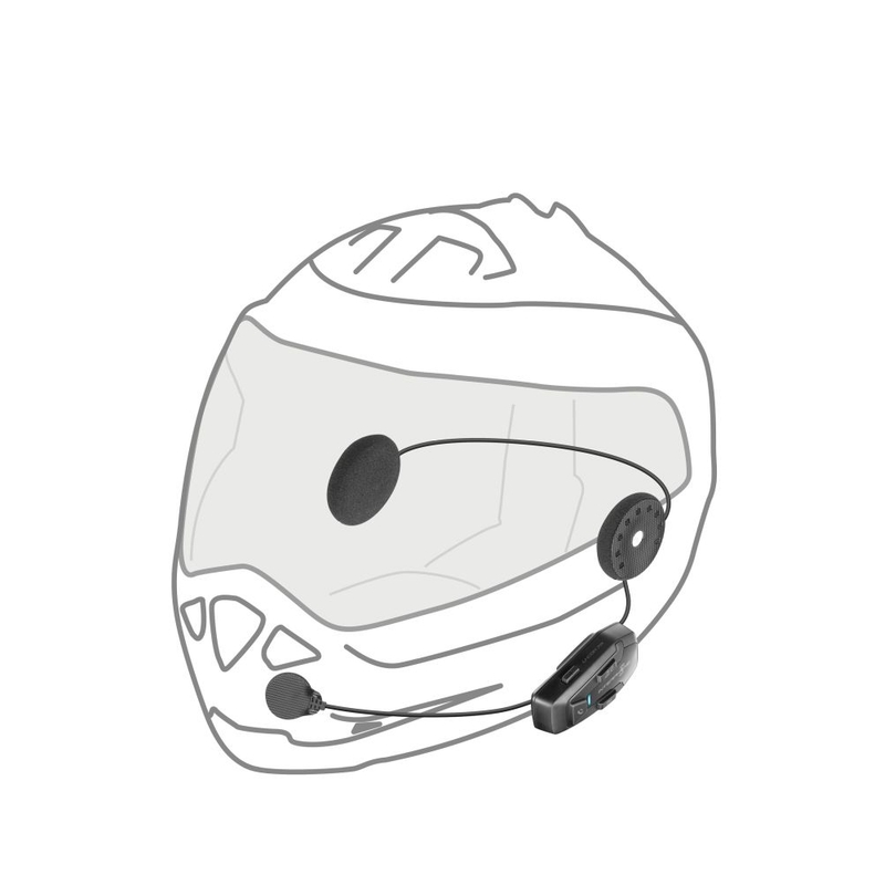 Interphone Bluetooth-Headset U-COM6R – Doppelpack