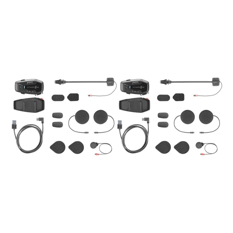Bluetooth-Gegensprechanlage Interphone U-COM 7R – Doppelpackung