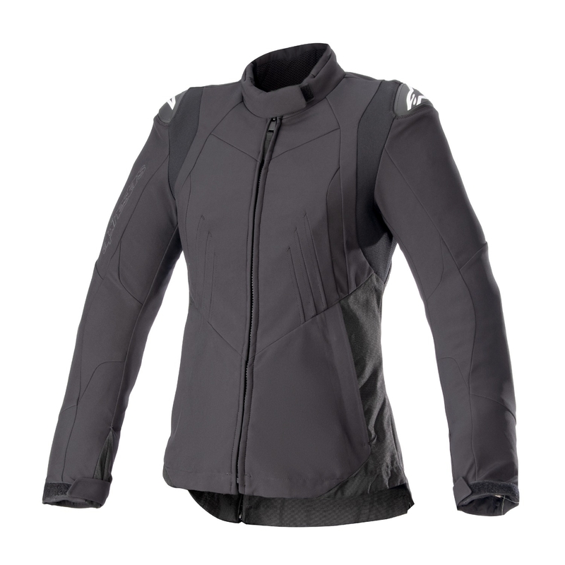 Damen Alpinestars Stella Alya Sport Wasserdichte Motorradjacke schwarz-schwarz