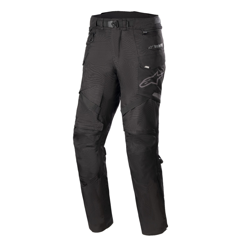 Kurze Motorradhose Alpinestars Monteira Drystar XF Schwarz-Schwarz