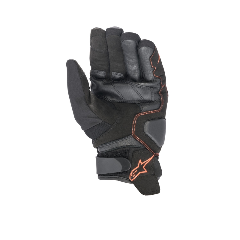 Alpinestars SMX-1 Drystar Motorradhandschuhe schwarz-fluo rot