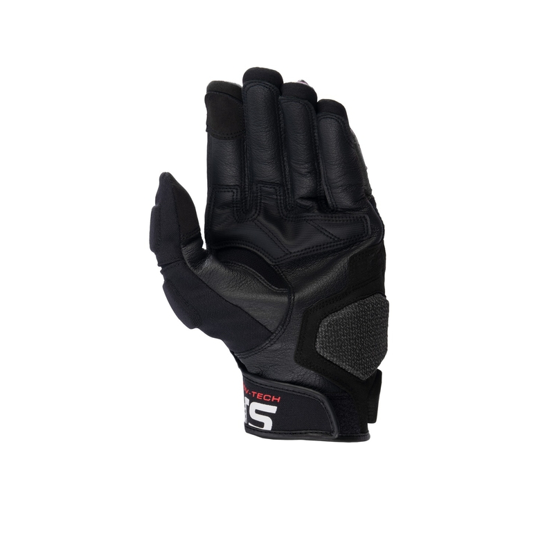 Alpinestars Halo Motorradhandschuhe schwarz und weiß