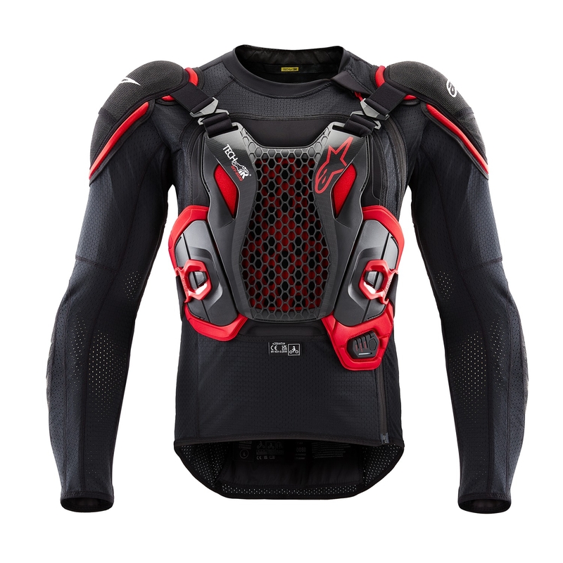 Alpinestars TECH-AIR®OFF-ROAD System-Airbagweste schwarz-rot