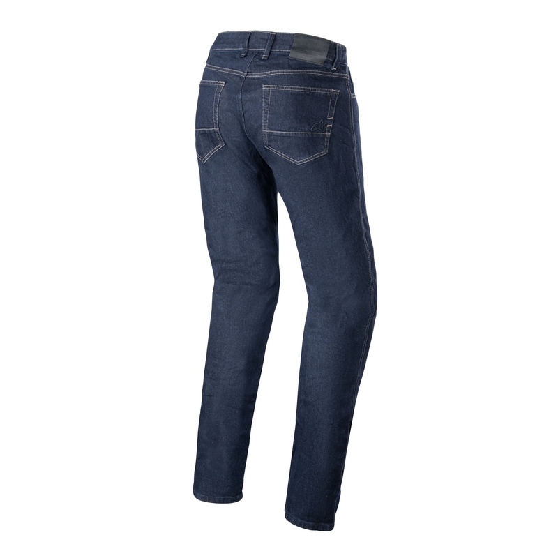 Alpinestars Radon Relaxed Fit Denim Blue gewaschene Motorradjeans