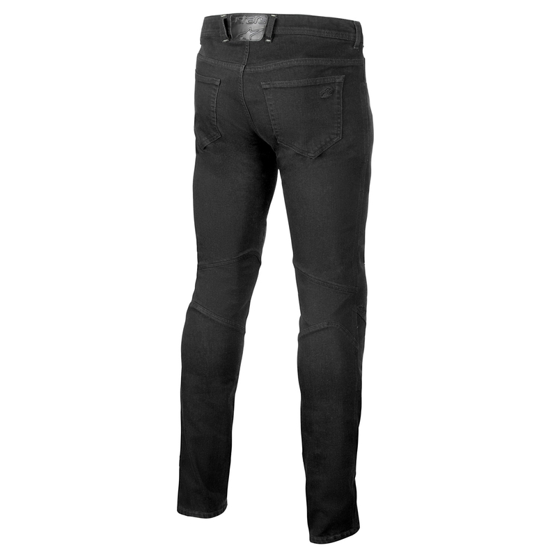 Alpinestars Radium 2 Denim Motorradjeans in verwaschenem Schwarz