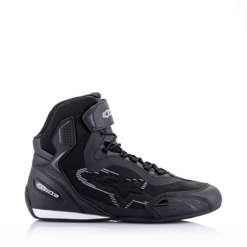 Alpinestars Faster-3 Rideknit Motorradstiefel schwarz-grau