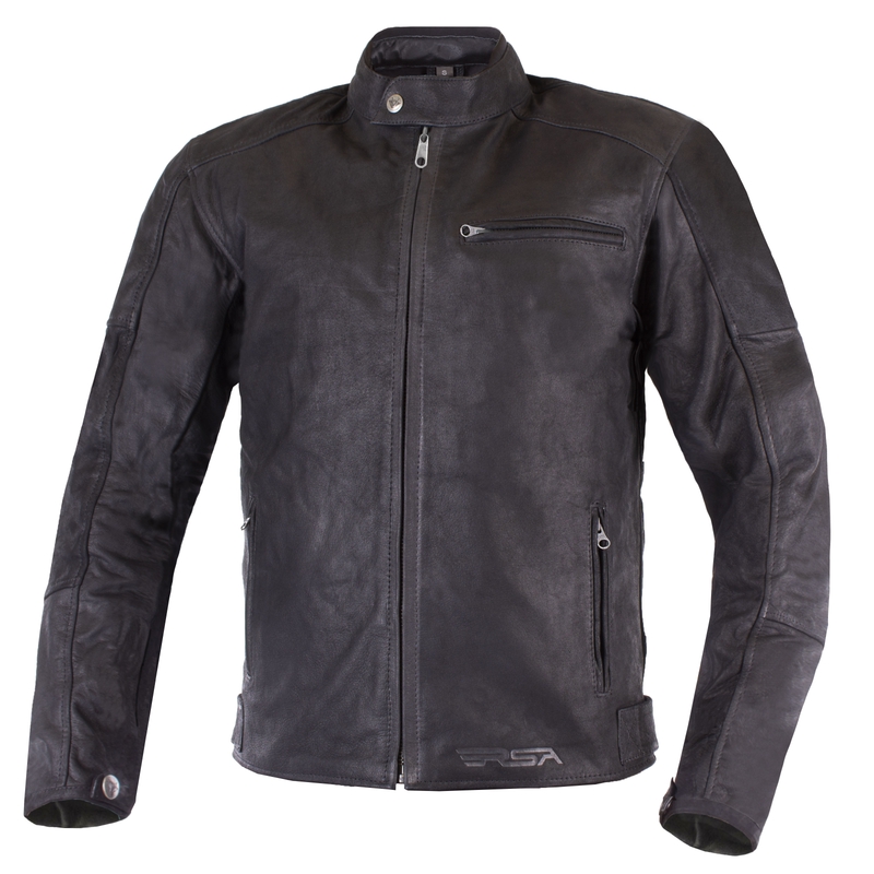 Motorradjacke RSA Daytona Mattschwarz - II. Qualität Ausverkauf