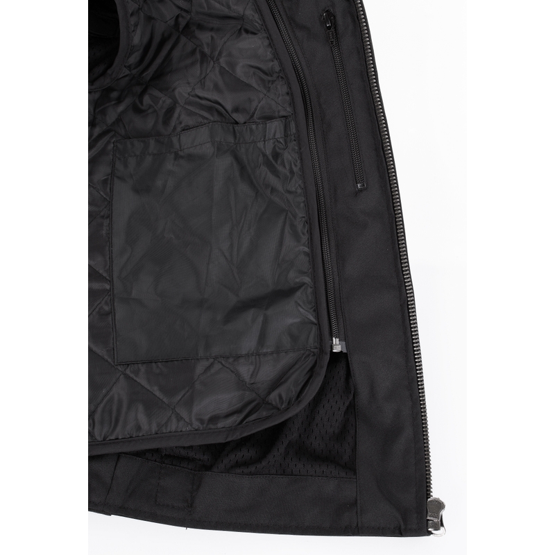 Motorradjacke RSA Daytona Mattschwarz - II. Qualität Ausverkauf