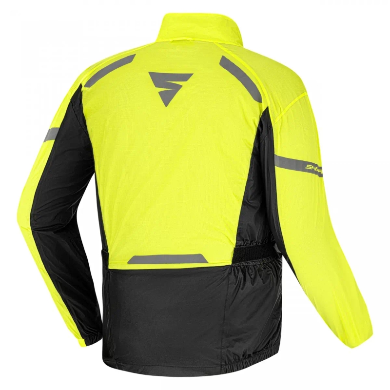 Shima Hydrodry 2.0 wasserdichte Jacke schwarz-fluoreszierend gelb