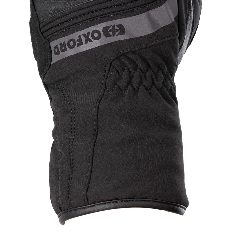 Damen-Motorradhandschuhe Oxford Calgary 2.0 schwarz