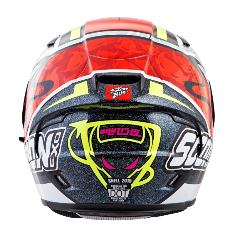 Moto Integralhelm Scorpion EXO-2000 Bautista Ausverkauf