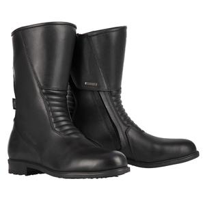 Damen-Motorradstiefel Oxford Valentina schwarz Ausverkauf