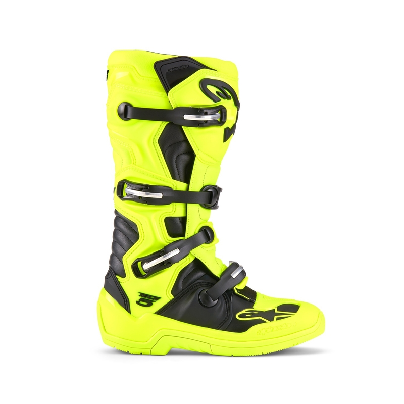 Alpinestars Tech 5 Motorradstiefel neongelb-schwarz
