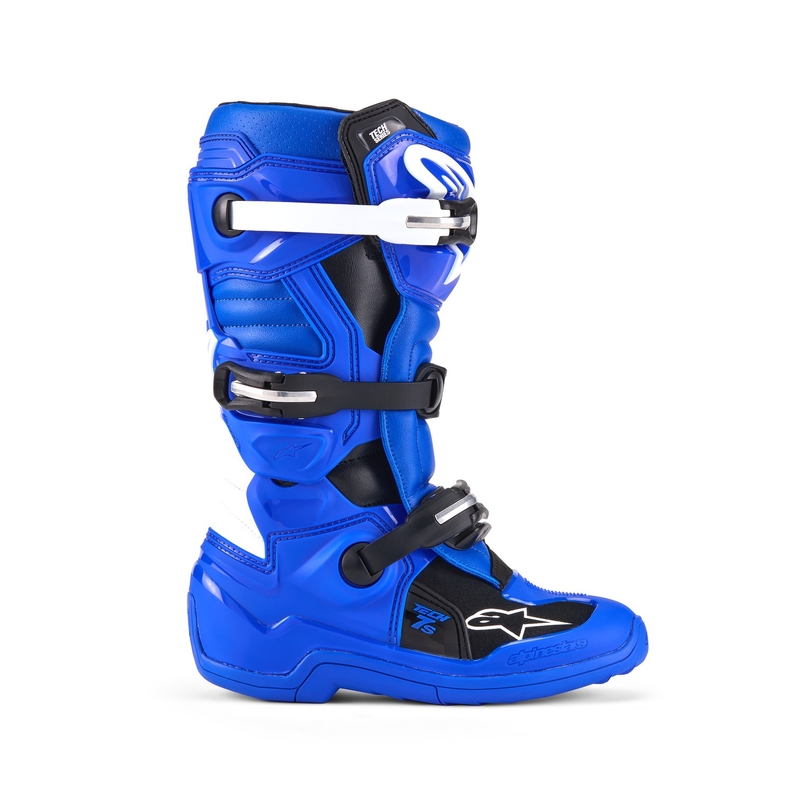 Alpinestars Tech 7 S Kinder Motorradstiefel blau-weiß-schwarz