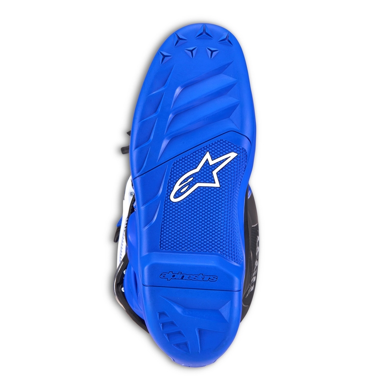 Alpinestars Tech 7 S Kinder Motorradstiefel blau-weiß-schwarz