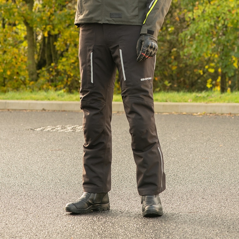 Oxford Advanced Hinterland DRY2DRY™ Kurze Motorradhose Schwarz