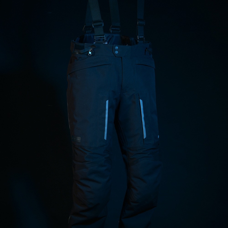 Oxford Advanced Hinterland DRY2DRY™ Kurze Motorradhose Schwarz