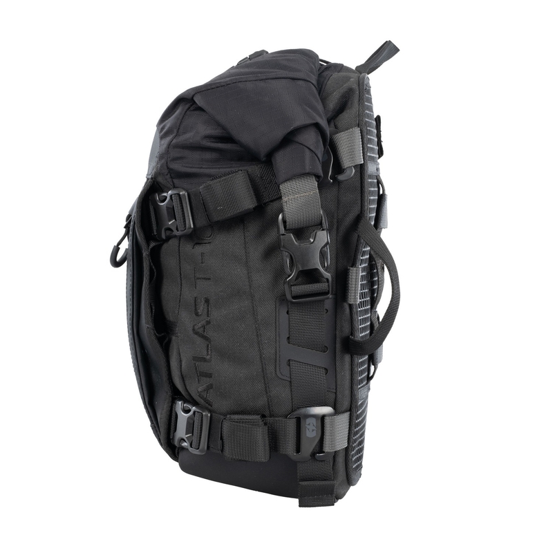 Motorradtasche für den Beifahrersitz Oxford Atlas T-10 Advanced Tourpack 10 l schwarz