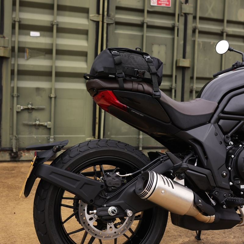 Motorradtasche für den Beifahrersitz Oxford Atlas T-10 Advanced Tourpack 10 l schwarz