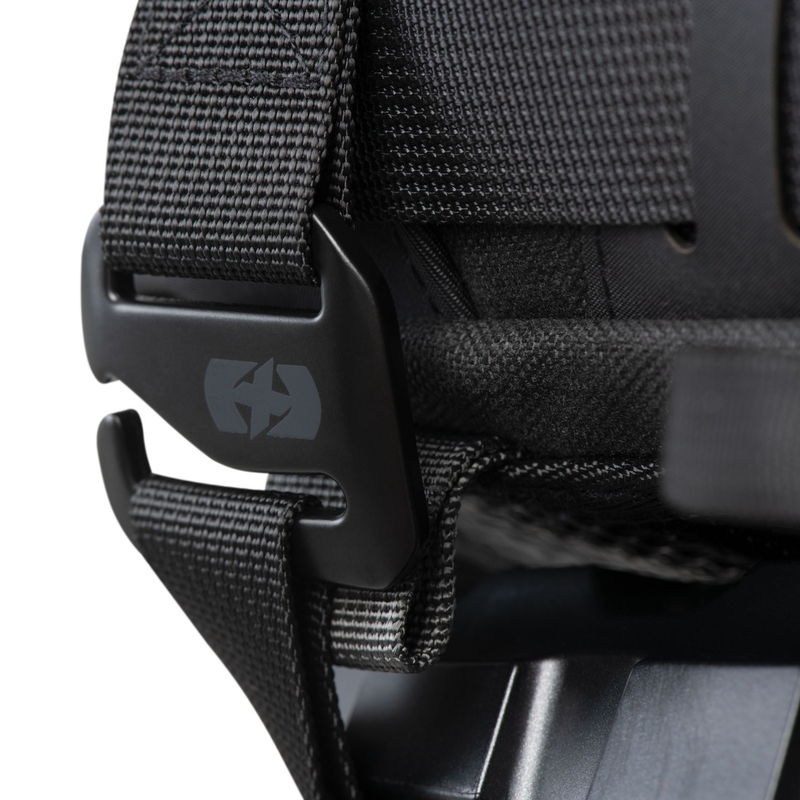 Motorradtasche für den Beifahrersitz Oxford Atlas T-10 Advanced Tourpack 10 l schwarz
