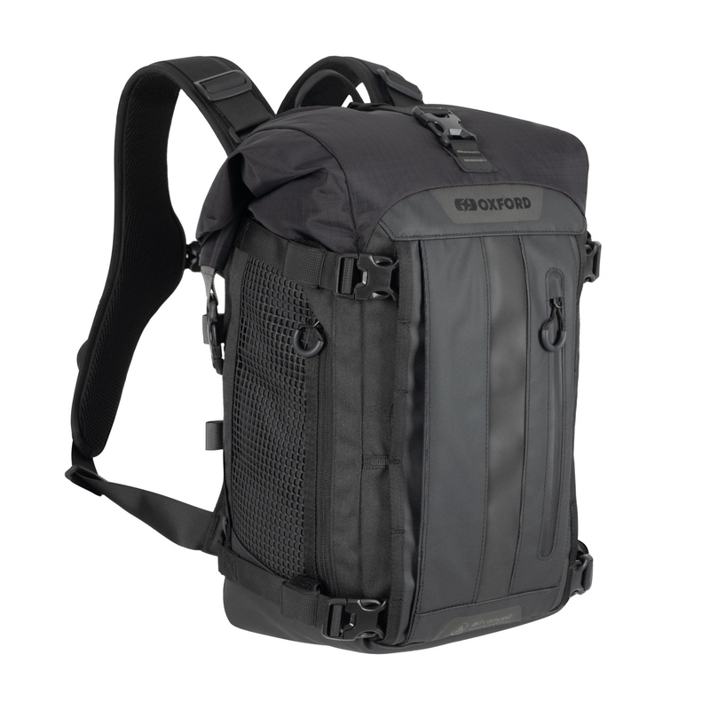 Motorradtasche Oxford Atlas B-20 Advanced Rucksack 20 l schwarz